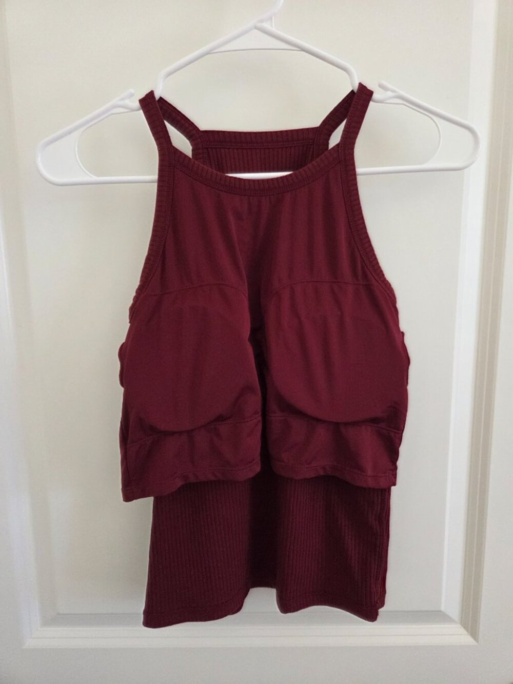 High Neck Ribbed Brami - Picture 3 of 4